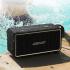 ACEFAST K3 Ultra-Portable Bluetooth-Compatible Speaker IPX6 Waterproof RGB Light Loudspeaker up to 20 hours USB disk, TF card, and AUX - Black